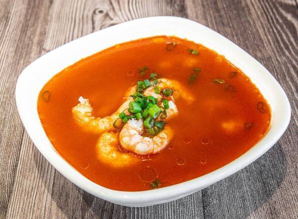 208 - Seafood Tom Yum Noodle Soup (海鲜冬阴功粉)